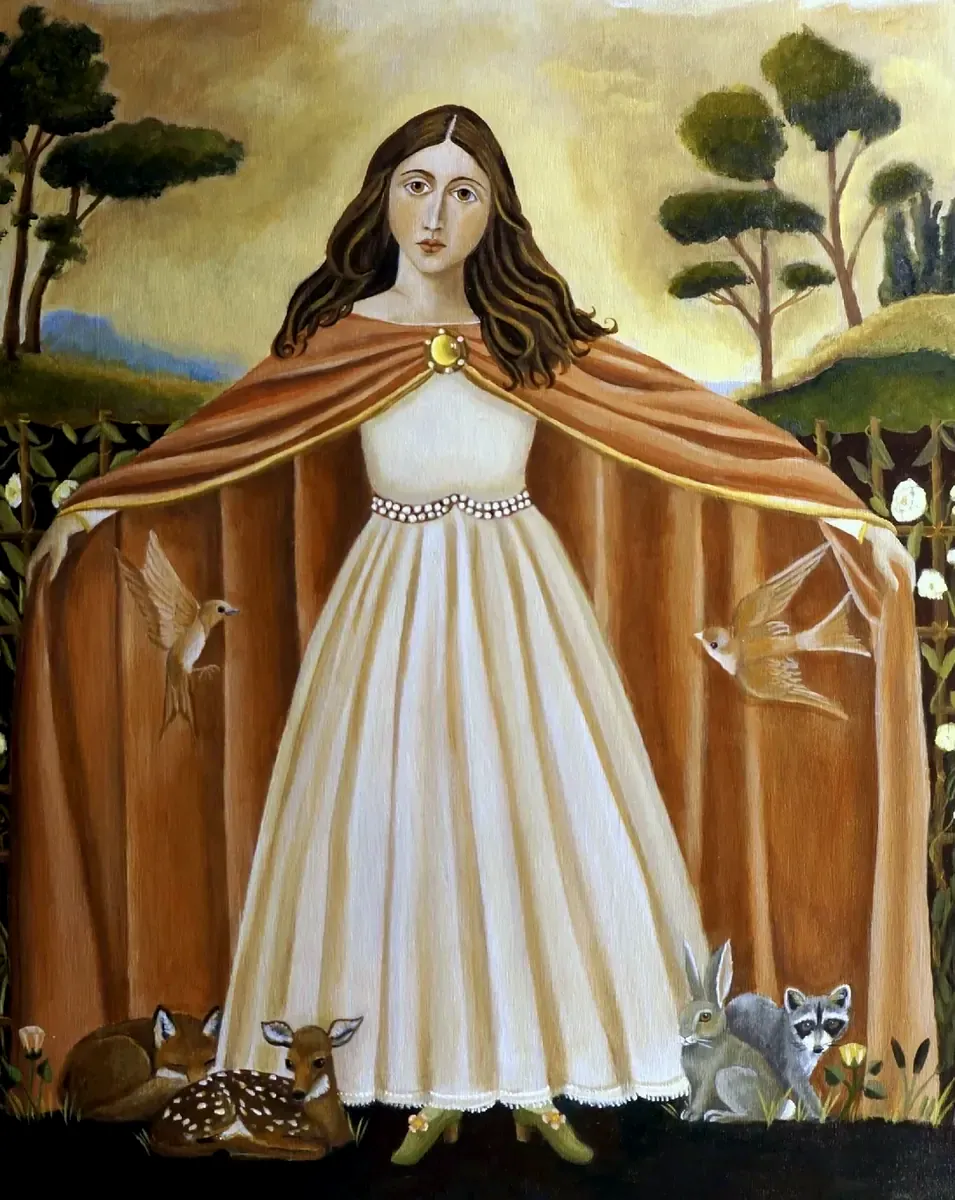 Painting by Catherine DeQuattro Nolin