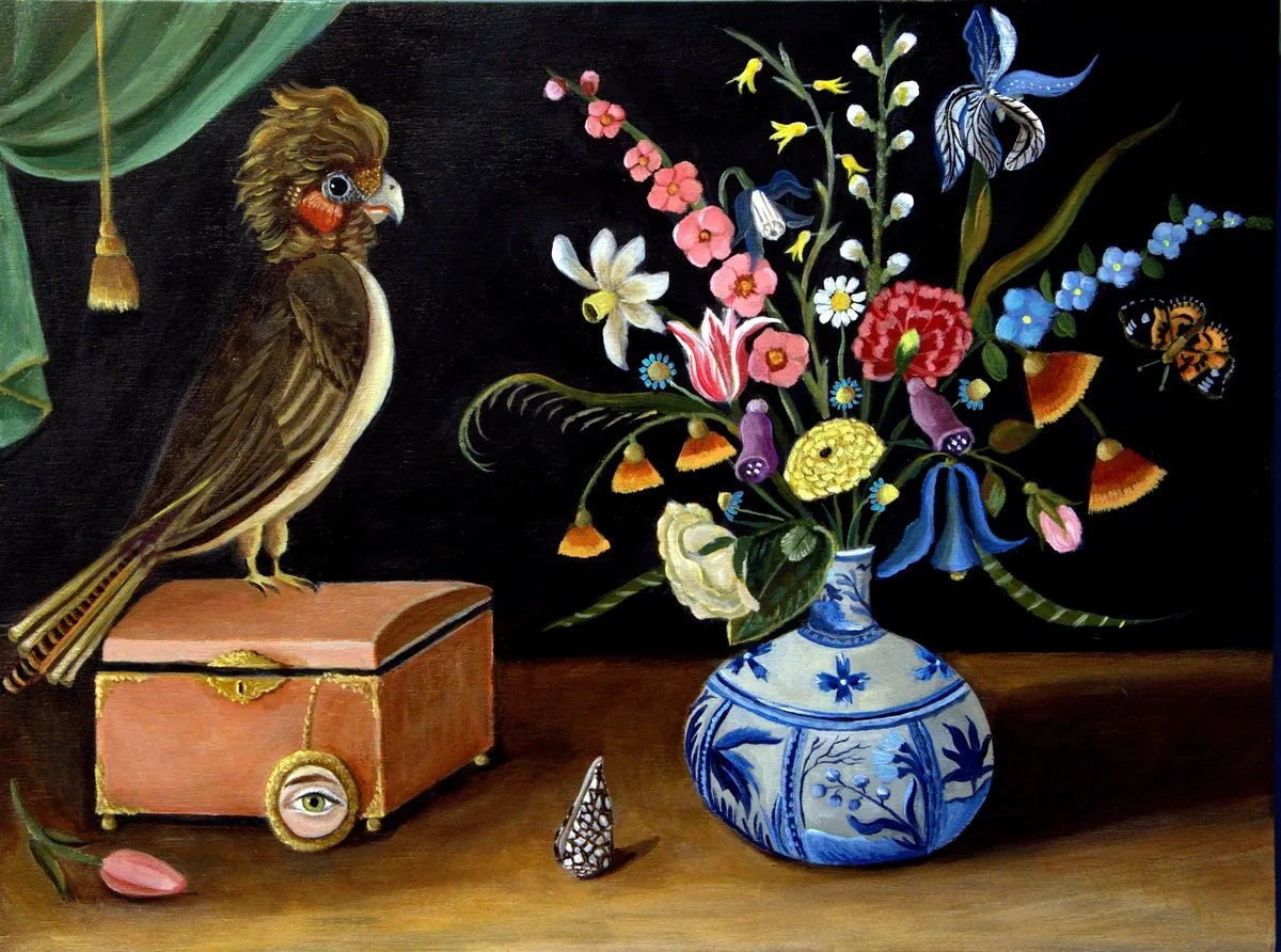 Fancy Bird Still Life