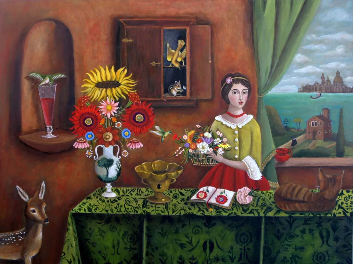 The Flower Girl Of Venice